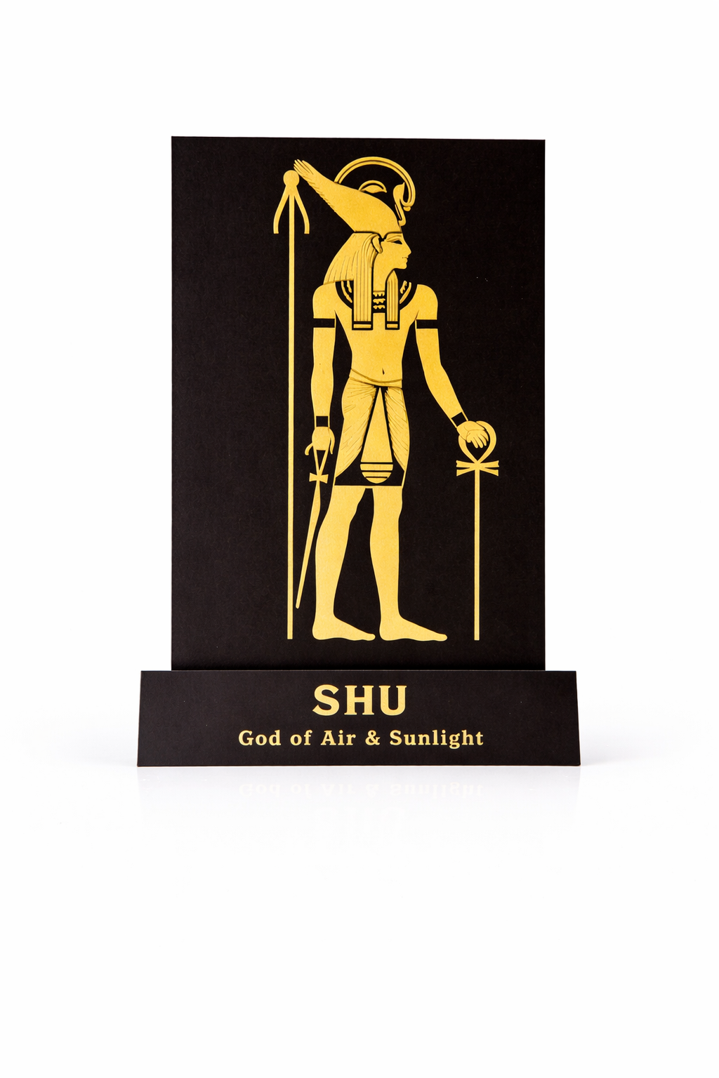 Egyptain God & Goddess 7 piece set - ANUBIS, ANUKET, HATHOR, PTAH, RA,SHU & TEFNUT