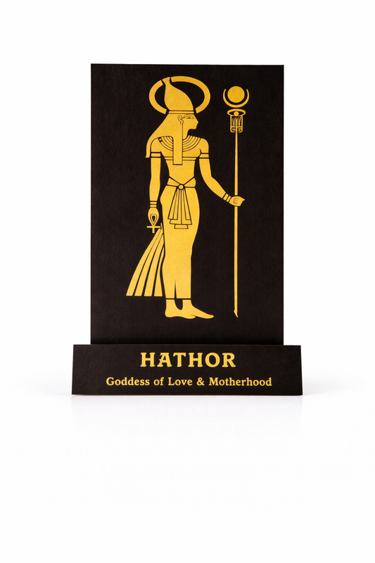 Egyptain God & Goddess 7 piece set - ANUBIS, ANUKET, HATHOR, PTAH, RA,SHU & TEFNUT