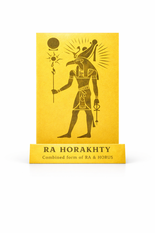 RA HORAKHTY Combined form of RA & HORUS