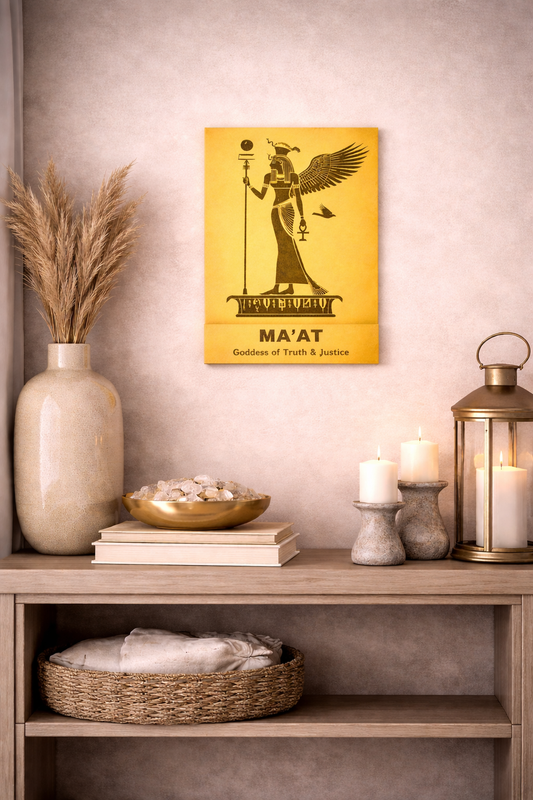 MA'AT Goddess of Truth & Justice
