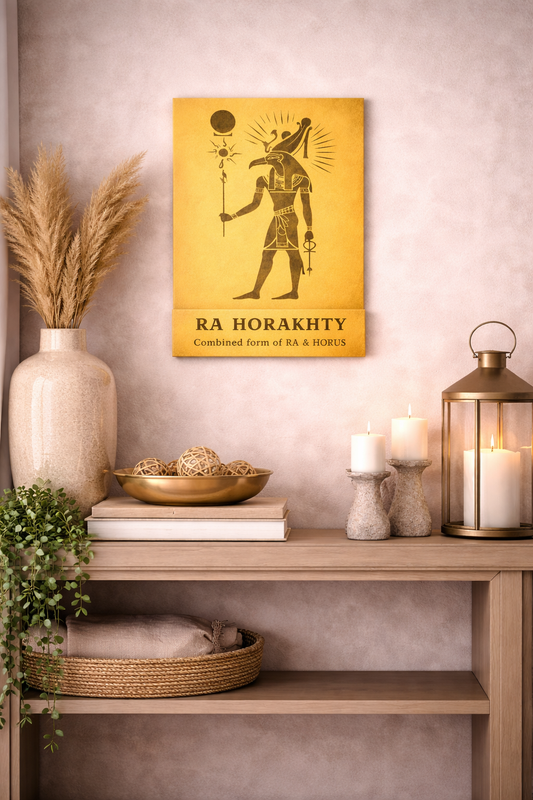 RA HORAKHTY Combined form of RA & HORUS